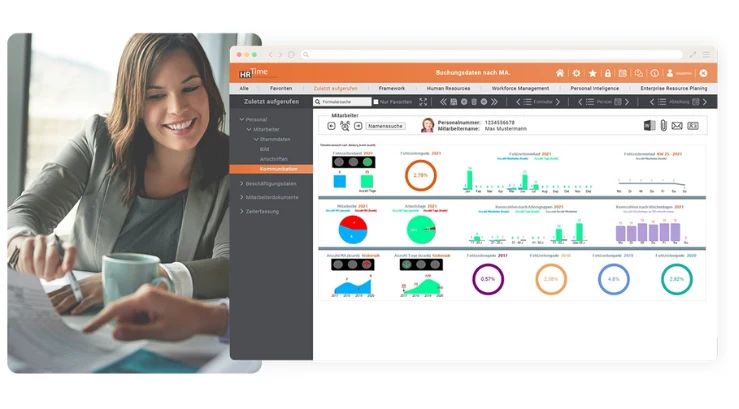 Statistische Analysen & Reports für Zeitmanagement