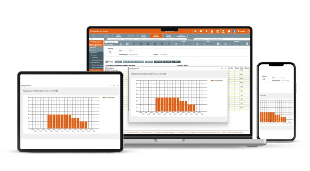 Zeitwirtschaft mit All-in-One HR Software