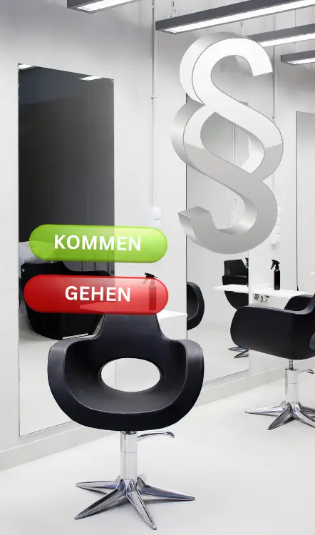 Richtlinien für gesetzliche Vorgaben in Unternehmen des Dienstleistungssektors.