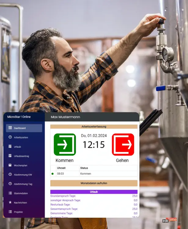 Gespräch zur Beratung von Unternehmen zur Arbeitsdokumentation.