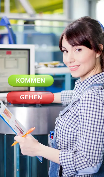Darstellung der Vorteile der Zeiterfassung für Computerhersteller, wie klare Übersicht der Arbeitszeiten.