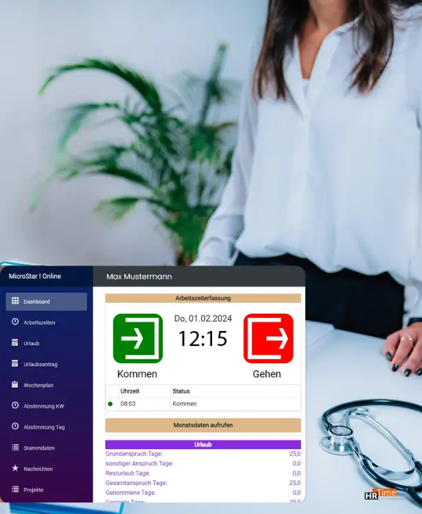 Bild zeigt eine Person, die am Computer arbeitet.