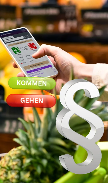 Arbeitszeiterfassung Gesetz für den Lebensmittelhandel
