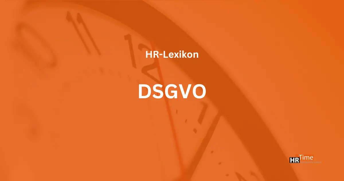 DSGVO im HR-Lexikon