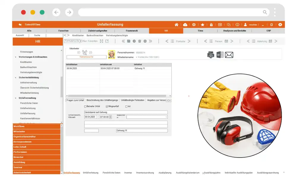 Arbeitssicherheit mit All-in-One HR-Software