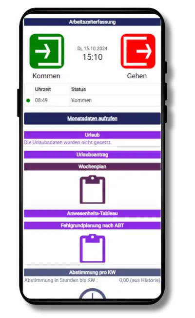 Digitale Zeiterfassung mit All-in-One HR-Software