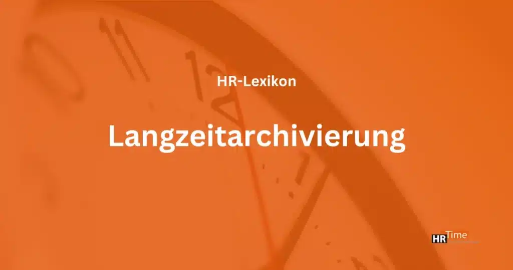 HR-Profi nutzt Langzeitarchivierung am Laptop