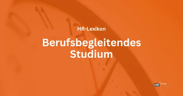 Berufsbegleitendes Studium