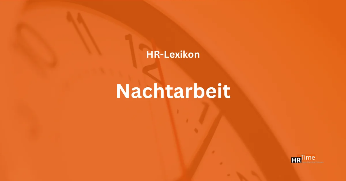 Schichtplanung für Nachtarbeit mit digitalem Tool