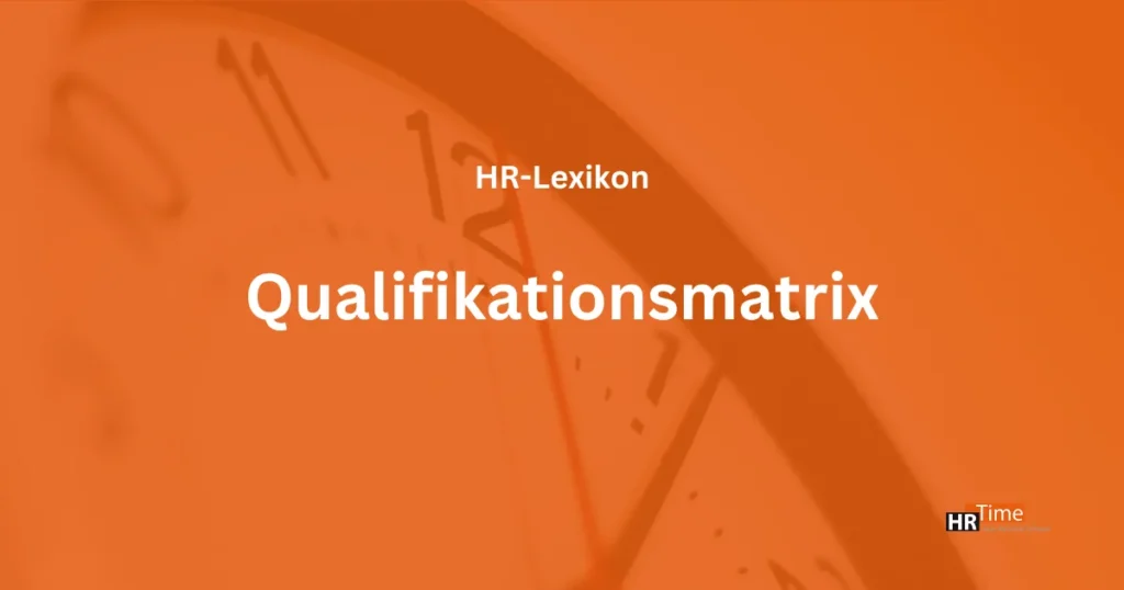 Qualifikationsmatrix in der HR-Software visuell dargestellt