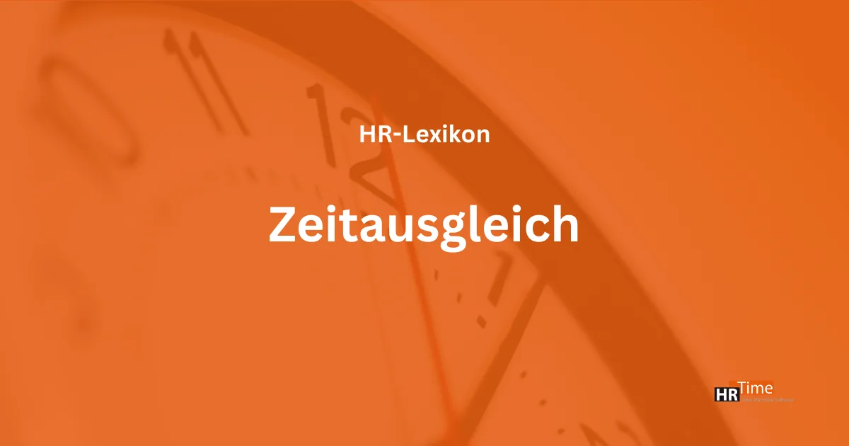 Personalmanager plant Zeitausgleich mit digitaler Zeiterfassung für Mitarbeitende in einem modernen Büro