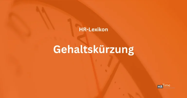 Gehaltskürzung-hrtime Lexikon