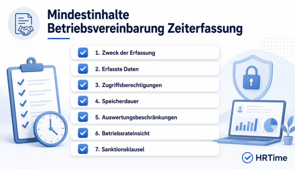 Betriebsvereinbarung Zeiterfassung Pflichtinhalte Betriebsrat Mittelstand Betriebsvereinbarung Zeiterfassung Pflichtinhalte Betriebsrat Mittelstand